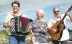 ViseVazze er Eddie van Lüthje på sang, guitarer og Evert Taubes 100 år gamle 12-strengede luth, Marianne Hansen på harmonika og Helle Reumert's blide røst.